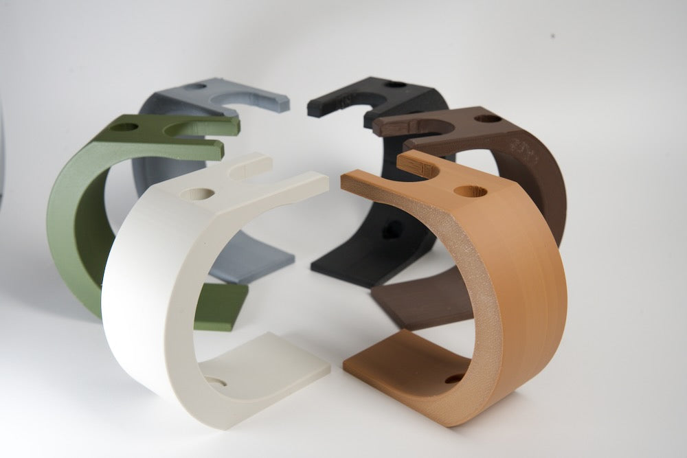 The Wave XL – Shaving Stand for Brush, Razor and Lather Bowl