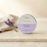Tasmanian Lavender goat milk body soap — natural handmade Australian soap in an 80g tin | Stuga