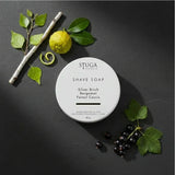Stuga Silver Birch + Bergamot + Forest Cassis artisan shaving soap, handmade in the Southern Highlands of Australia
