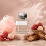 Amber No. 235 handmade Australian perfume — 50ml bottle with lychee, spun sugar and amberwood