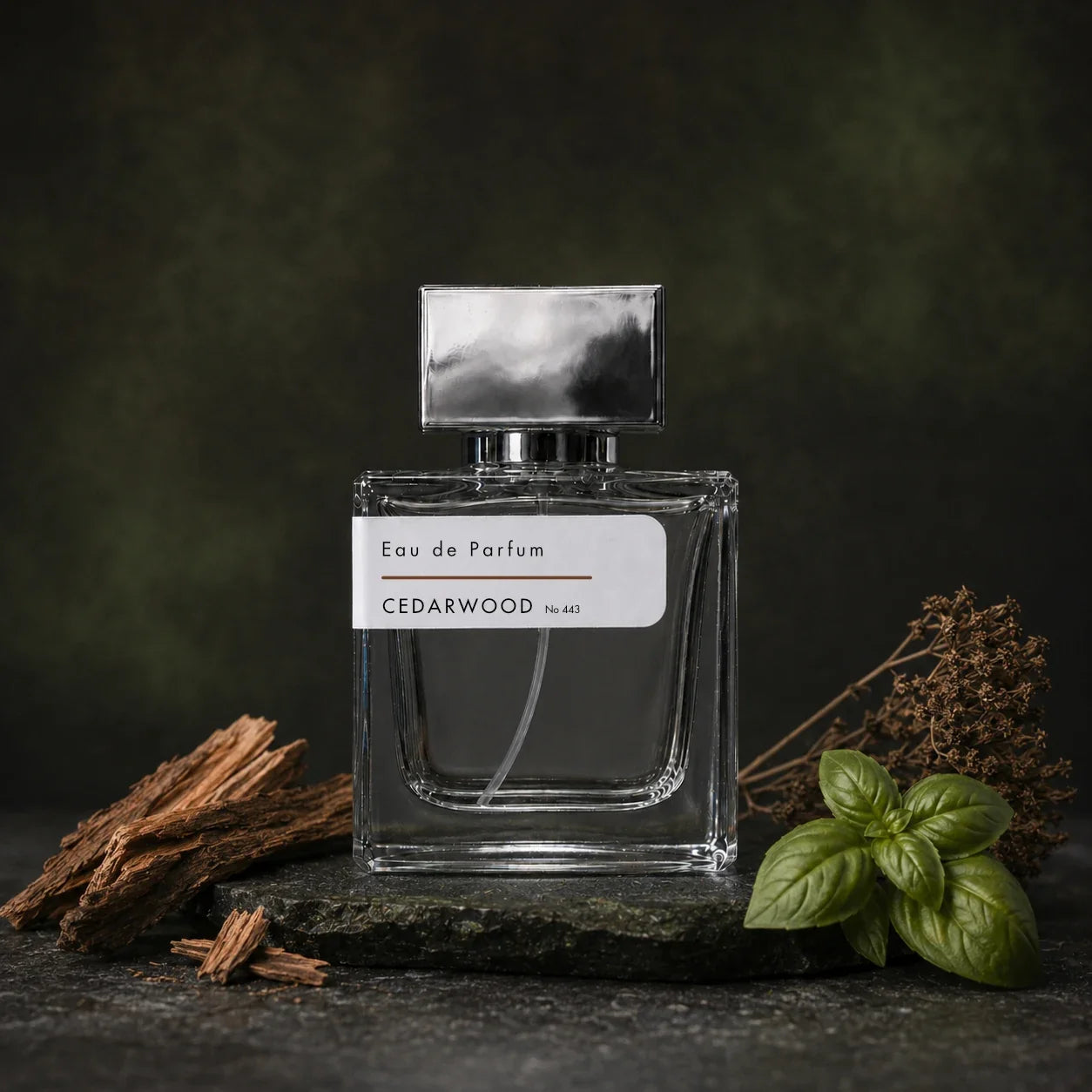 Cedarwood No. 443 handmade Australian perfume — 50ml bottle