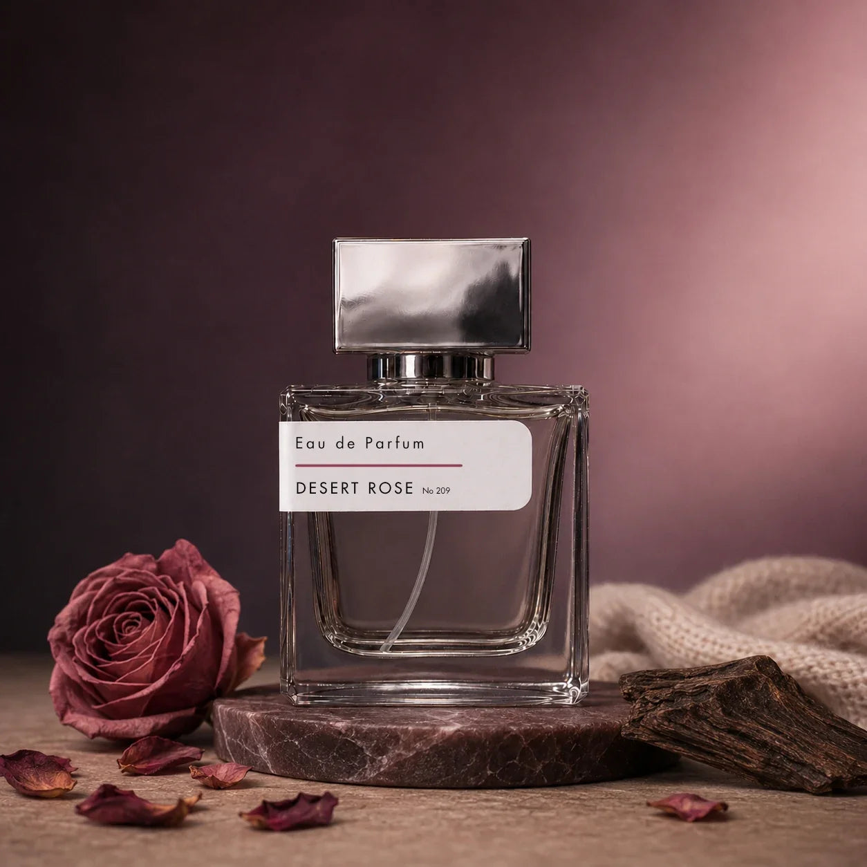 Desert Rose No. 209 handmade Australian perfume — 50ml bottle