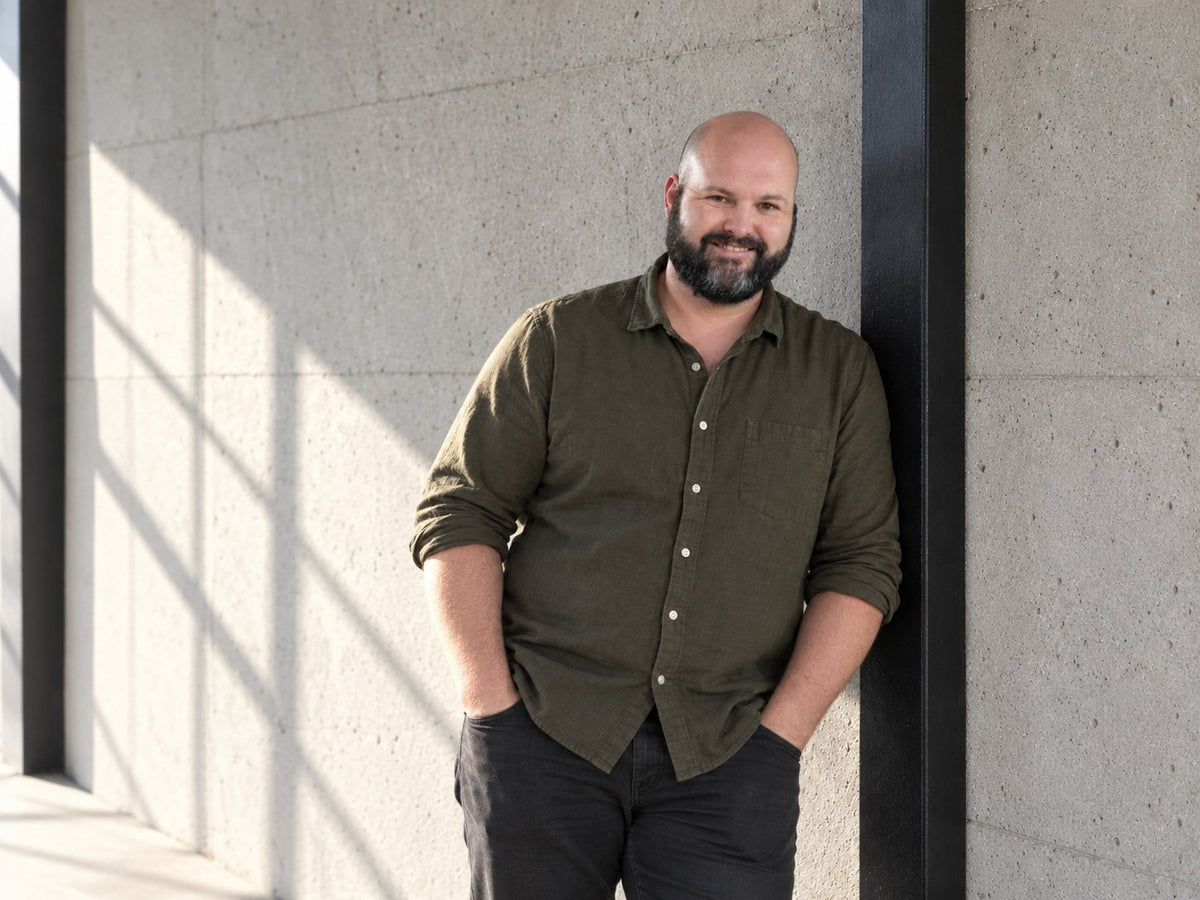 Nicklas, founder and maker behind Stuga, handmade perfume, shaving and beard care in the Southern Highlands NSW