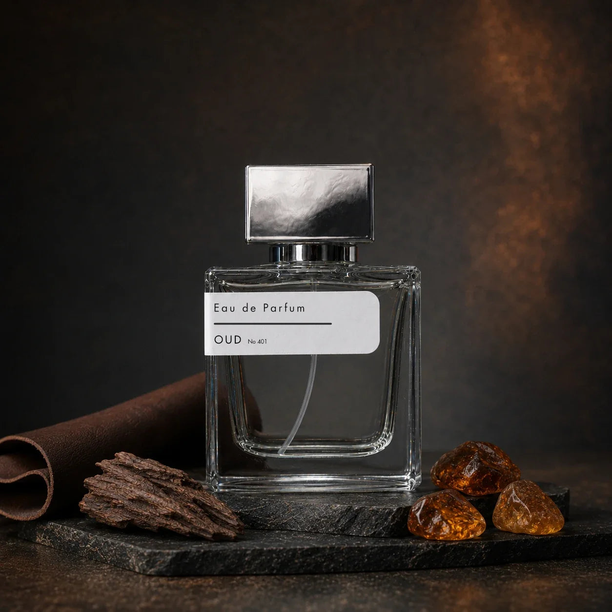 Oud No. 401 handmade Australian perfume — 50ml bottle