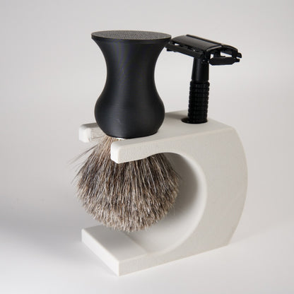 The Wave X – Shaving Brush & Razor Stand