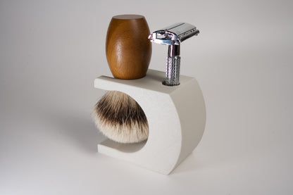 The Wave X – Shaving Brush & Razor Stand